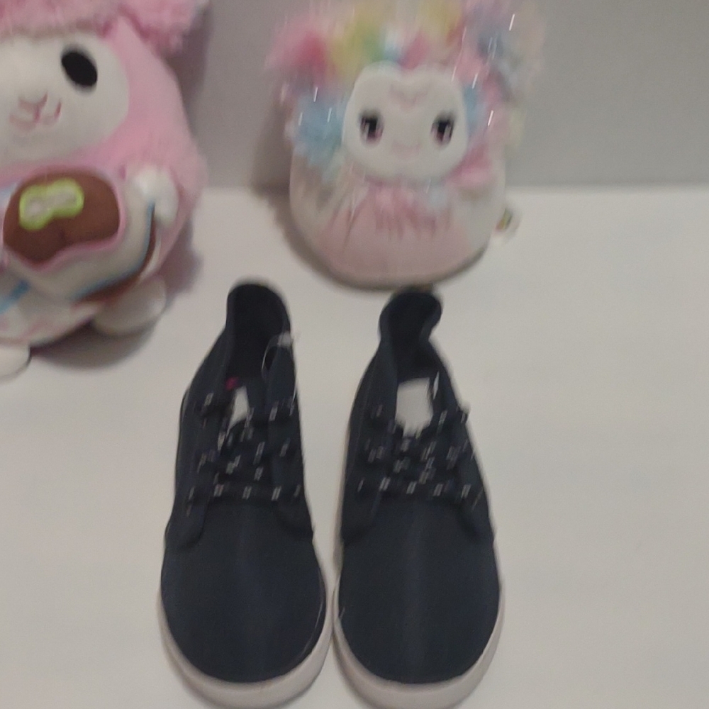 Kids Navy Blue Sneakers